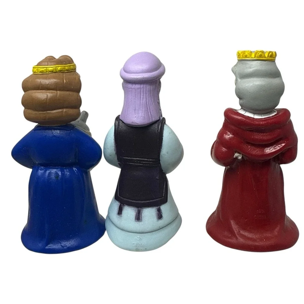 Tales of Glory Replacement THREE Wiseman Manger Bible Toys Nativity